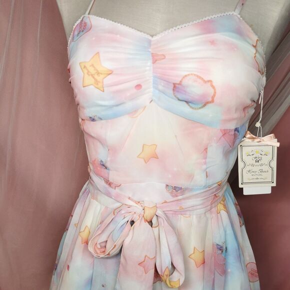 Lolita Dress Small Galaxy Cookies Kawaii Japan Party Prom Festival Halloween Y2K - Picture 10 of 10